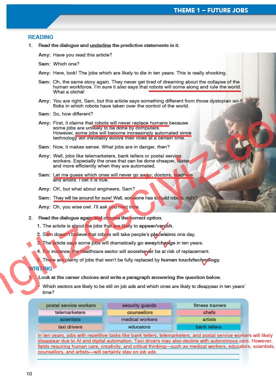 11. Sınıf Meb Yayınları İngilizce Çalışma Kitabı Sayfa 10 Cevapları 11. Sınıf Meb Yayınları İngilizce Çalışma Kitabı Sayfa 10 Cevapları