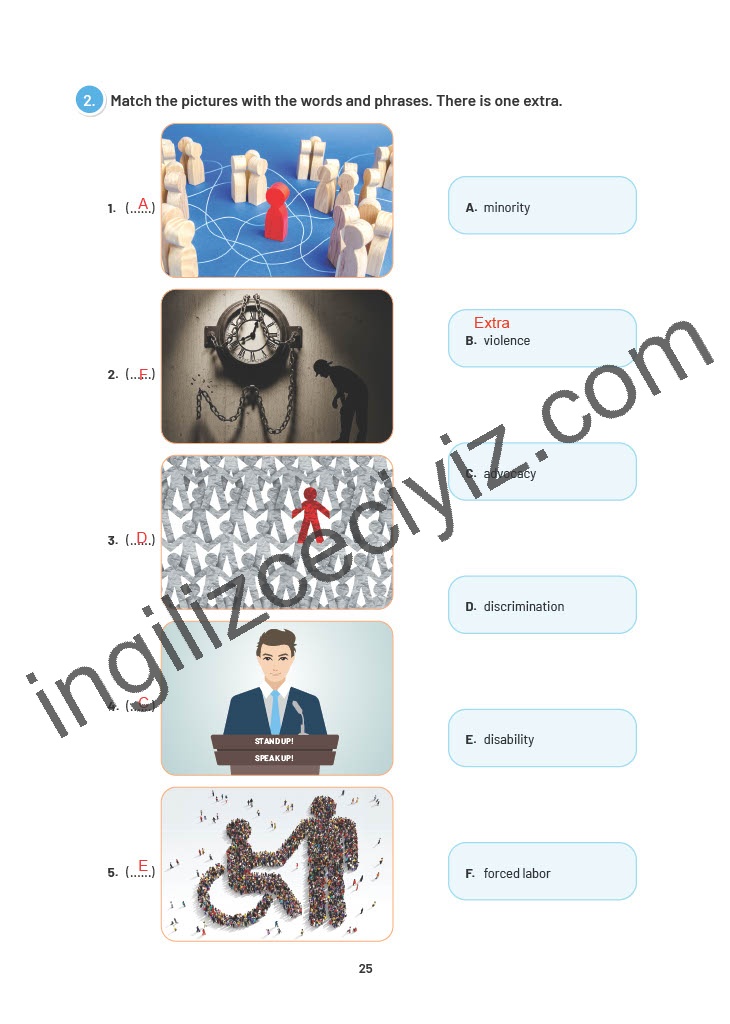 12. Sınıf Lider Yayıncılık İngilizce Çalışma Kitabı Sayfa 25 Cevapları 12. Sınıf Lider Yayıncılık İngilizce Çalışma Kitabı Sayfa 25 Cevapları