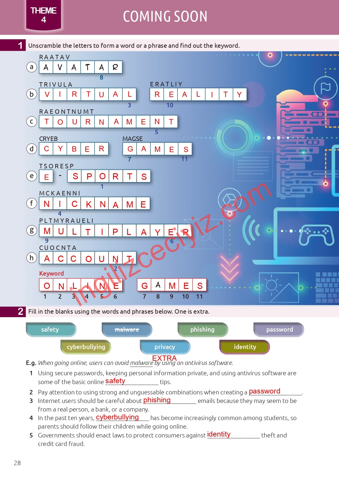 12. Sınıf Meb Yayınları İngilizce Çalışma Kitabı Sayfa 28 Cevapları 12. Sınıf Meb Yayınları İngilizce Çalışma Kitabı Sayfa 28 Cevapları