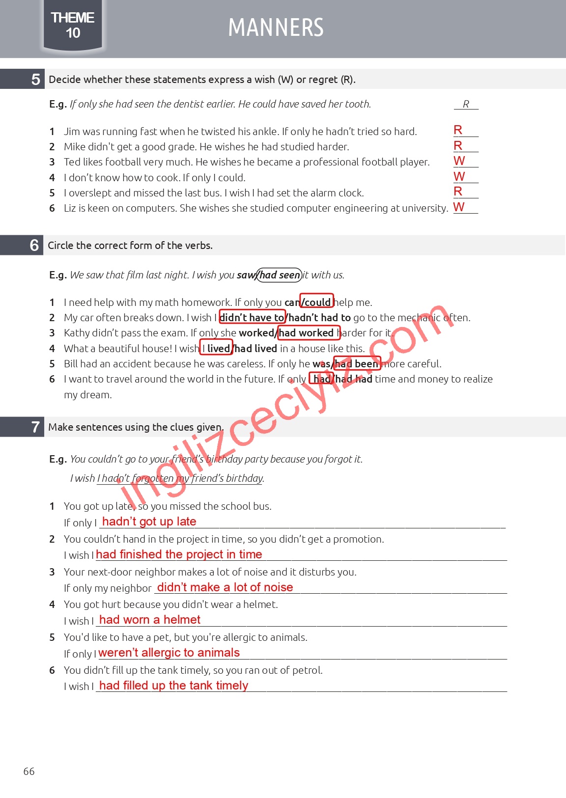 12. Sınıf Notifier İngilizce Çalışma Kitabı Sayfa 66 Cevapları