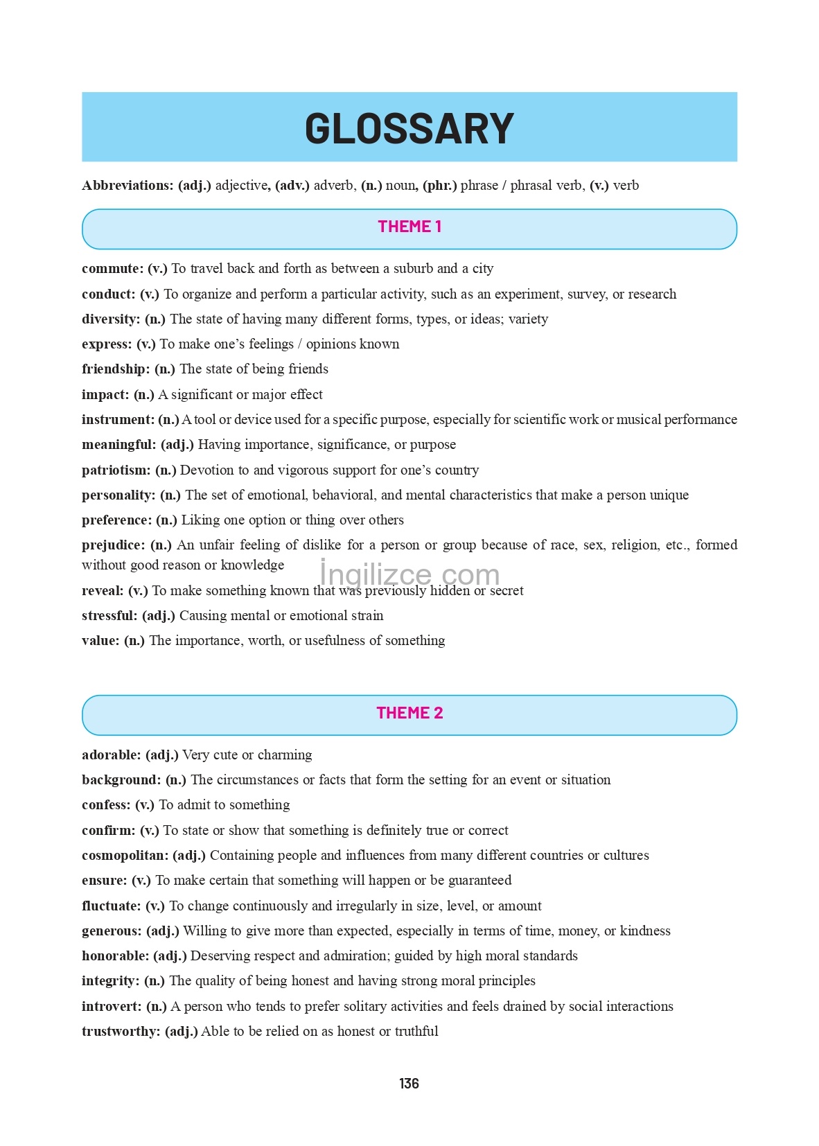 12. Sınıf Sunshine English İngilizce Ders Kitabı Sayfa 136 Cevapları 12. Sınıf Sunshine English İngilizce Ders Kitabı Sayfa 136 Cevapları