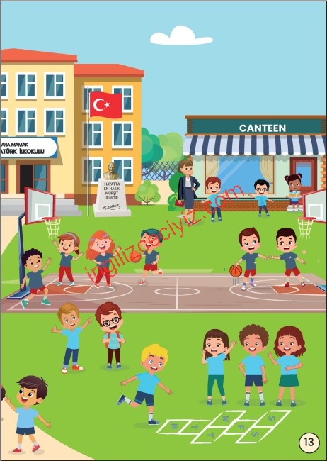 2. Sınıf Meb Yayınları İngilizce Ders Kitabı Sayfa 13 Cevapları