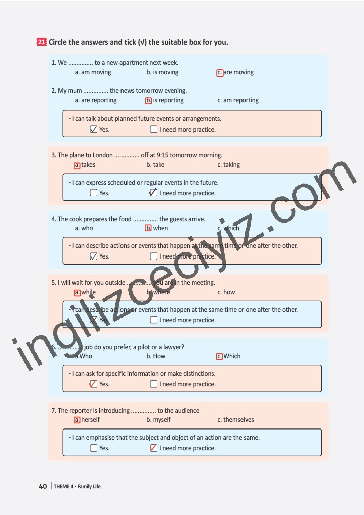 6. Sınıf Meb Yayınları İngilizce Çalışma Kitabı Sayfa 40 Cevapları 6. Sınıf Meb Yayınları İngilizce Çalışma Kitabı Sayfa 40 Cevapları