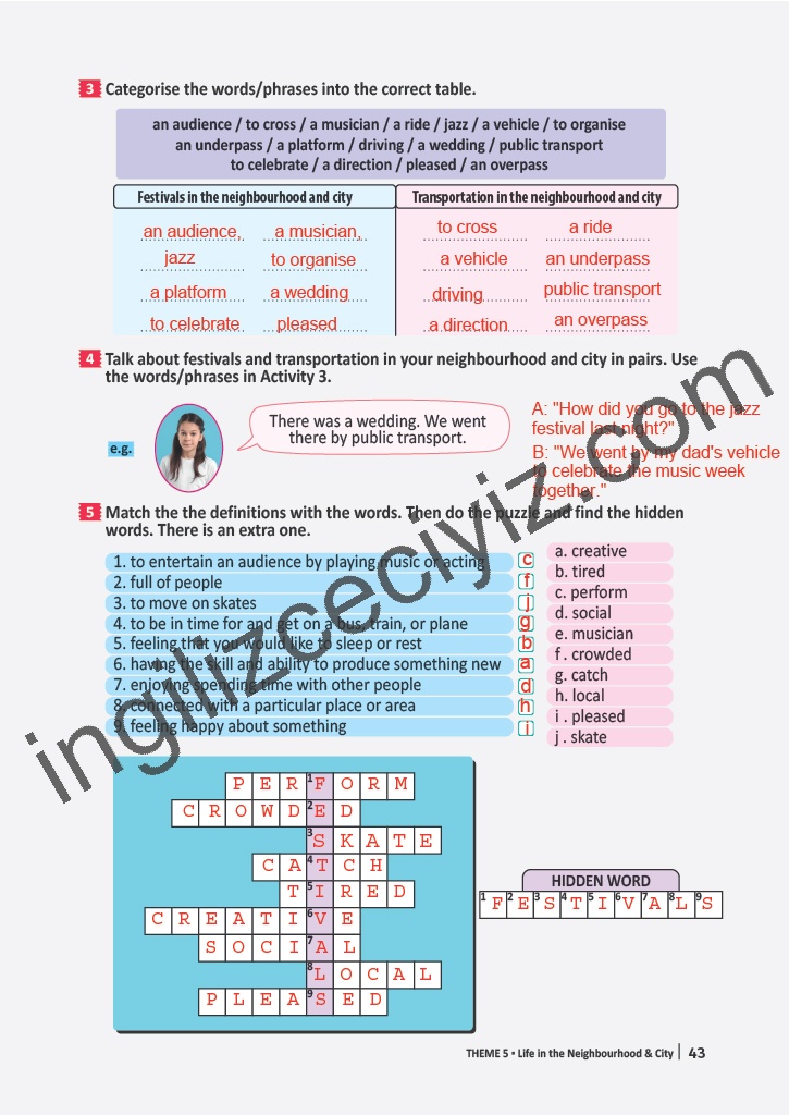 6. Sınıf Meb Yayınları İngilizce Çalışma Kitabı Sayfa 43 Cevapları 6. Sınıf Meb Yayınları İngilizce Çalışma Kitabı Sayfa 43 Cevapları