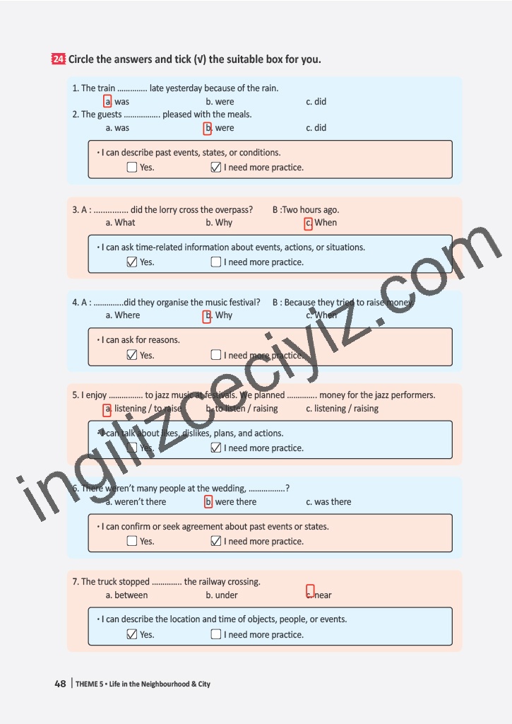 6. Sınıf Meb Yayınları İngilizce Çalışma Kitabı Sayfa 48 Cevapları 6. Sınıf Meb Yayınları İngilizce Çalışma Kitabı Sayfa 48 Cevapları
