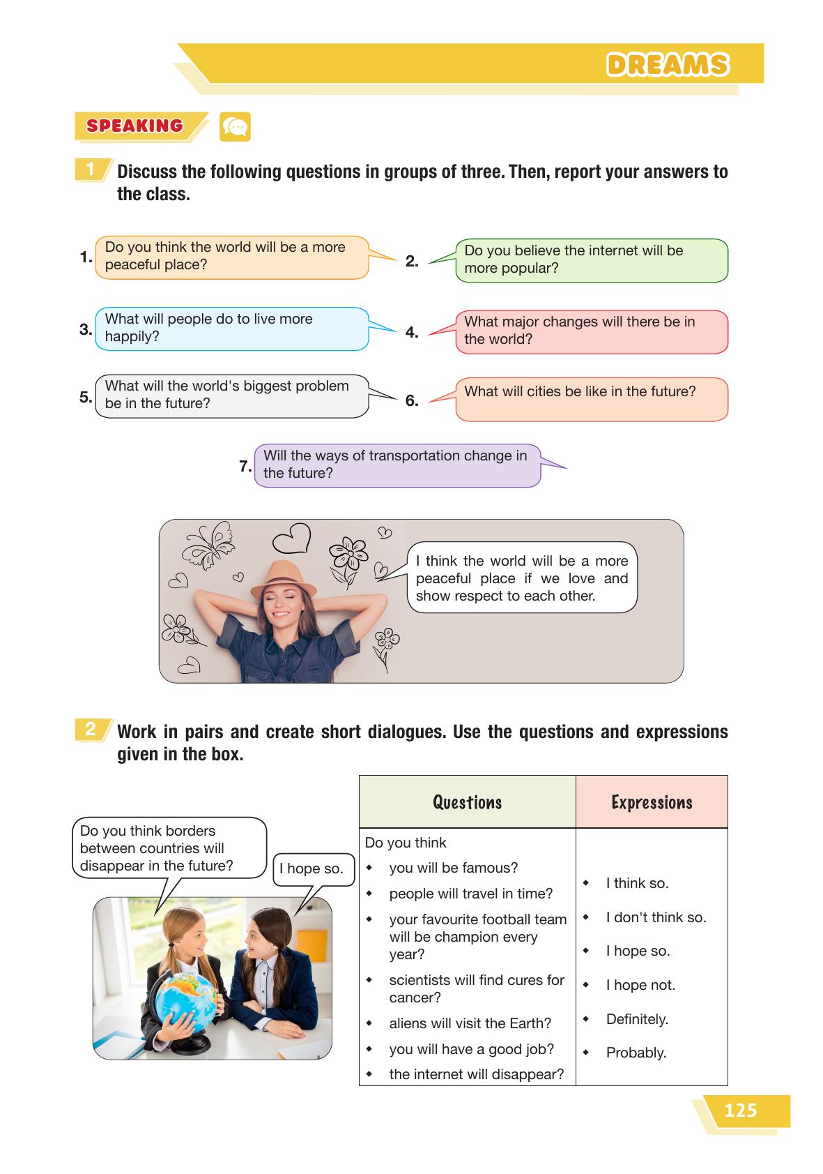 7. Sınıf Bilim Ve Kültür Yayınları İngilizce Ders Kitabı Sayfa 125 Cevapları 7. Sınıf Bilim Ve Kültür Yayınları İngilizce Ders Kitabı Sayfa 125 Cevapları