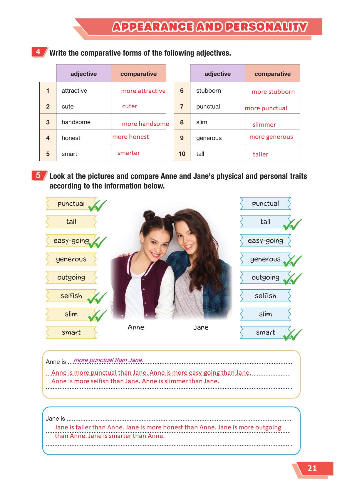 7. Sınıf Bilim Ve Kültür Yayınları İngilizce Ders Kitabı Sayfa 21 Cevapları 7. Sınıf Bilim Ve Kültür Yayınları İngilizce Ders Kitabı Sayfa 21 Cevapları
