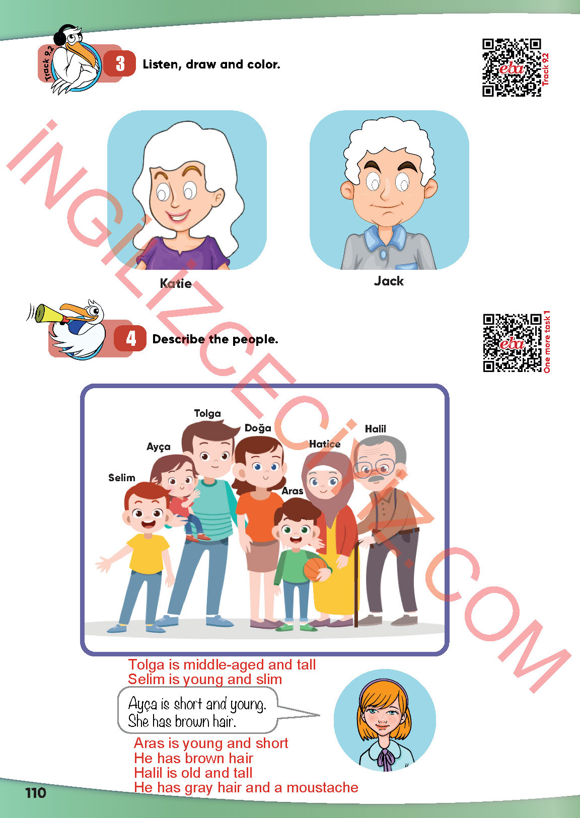 4. Sınıf Meb Yayınları İngilizce Ders Kitabı Sayfa 110 Cevapları 4. Sınıf Meb Yayınları İngilizce Ders Kitabı Sayfa 110 Cevapları