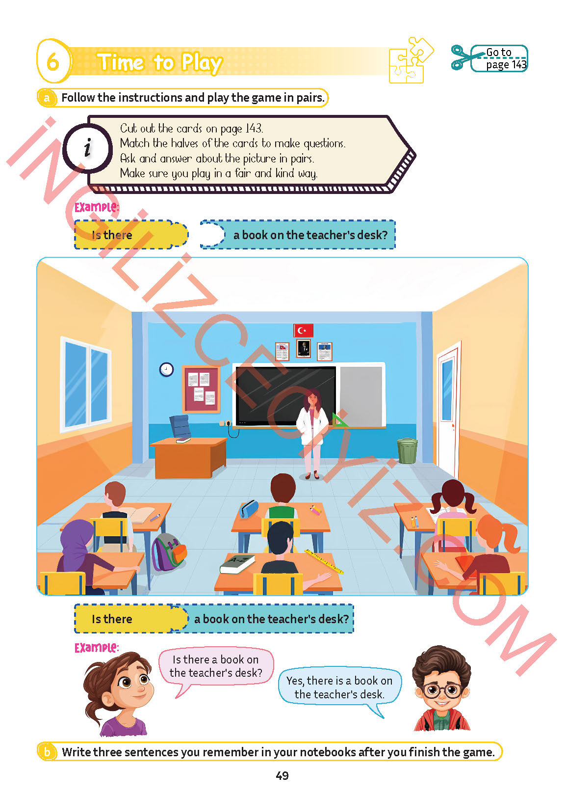 5. Sınıf Meb Yayınları İngilizce Ders Kitabı Sayfa 49 Cevapları