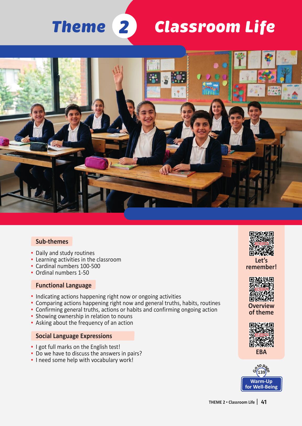 6. Sınıf Meb Yayınları İngilizce Ders Kitabı Sayfa 41 Cevapları