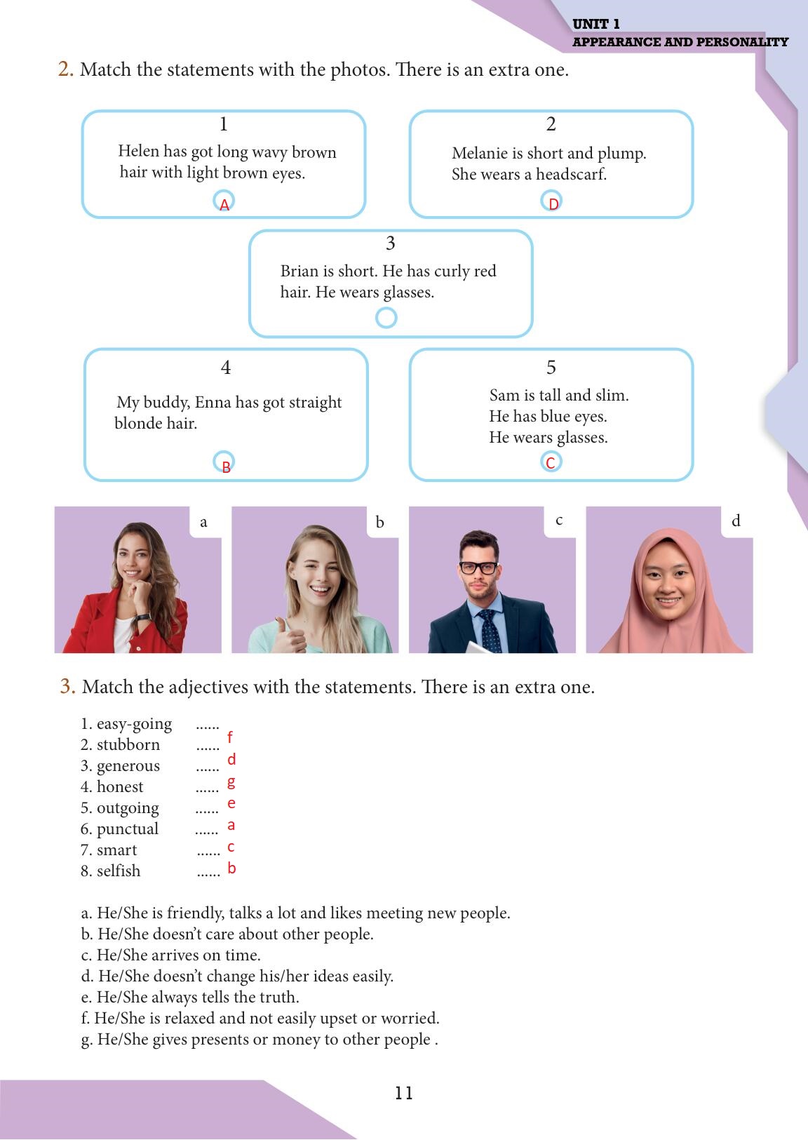 7. Sınıf Meb Yayınları İngilizce Ders Kitabı Sayfa 11 Cevapları 7. Sınıf Meb Yayınları İngilizce Ders Kitabı Sayfa 11 Cevapları