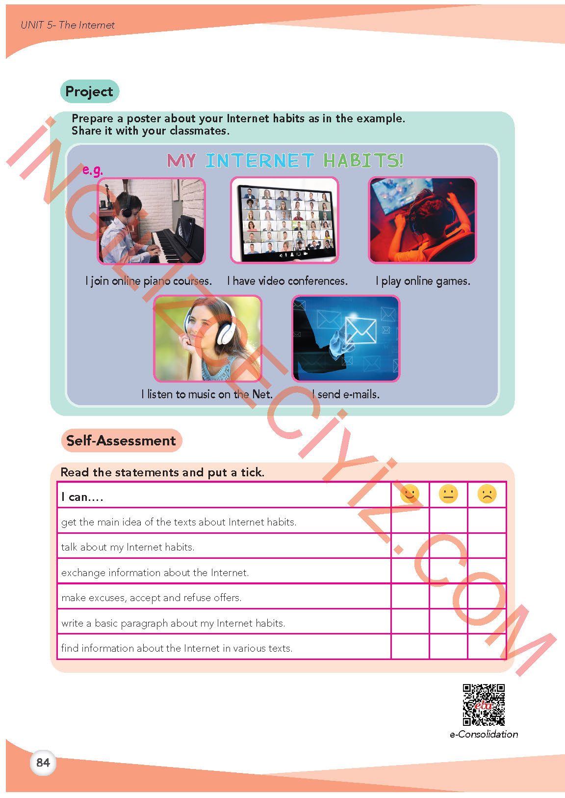8. Sınıf Meb Yayınları İngilizce Ders Kitabı Sayfa 84 Cevapları